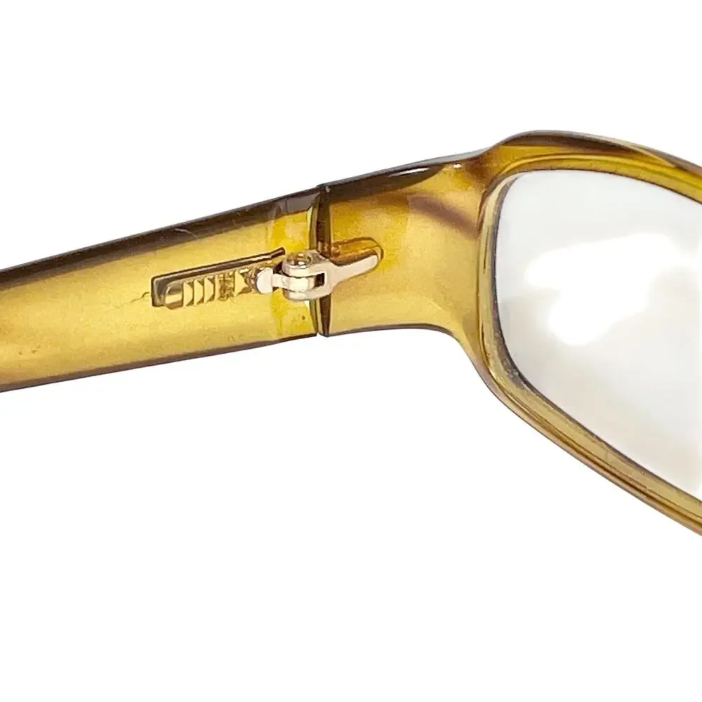 Gucci Translucent Brown Havanna Eyeglasses Frames (#1439) 51-15 125 Italy